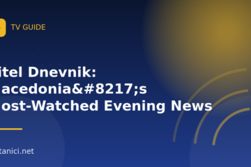 Sitel Dnevnik: Macedonia’s Most-Watched Evening News