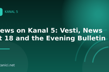 News on Kanal 5: Vesti, News at 18 and the Evening Bulletin